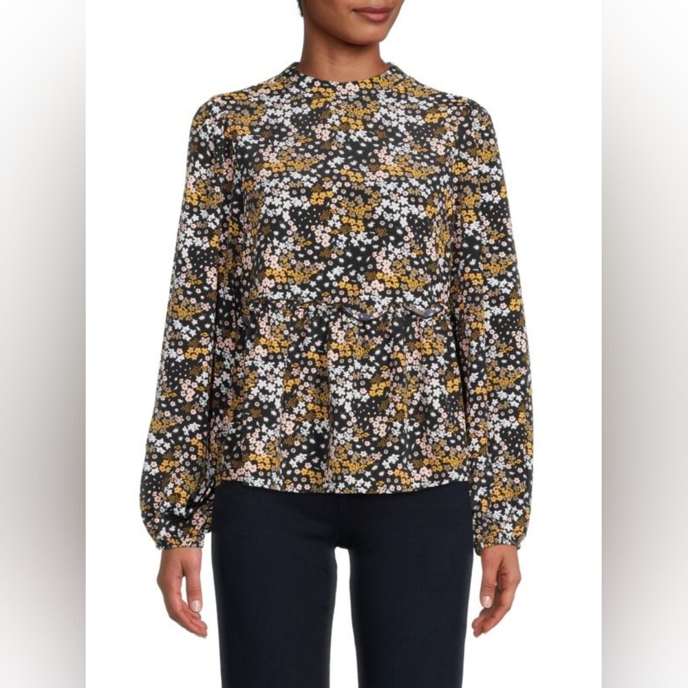 Sanctuary Loveless Floral Ruffle Top Plus 2x NWT